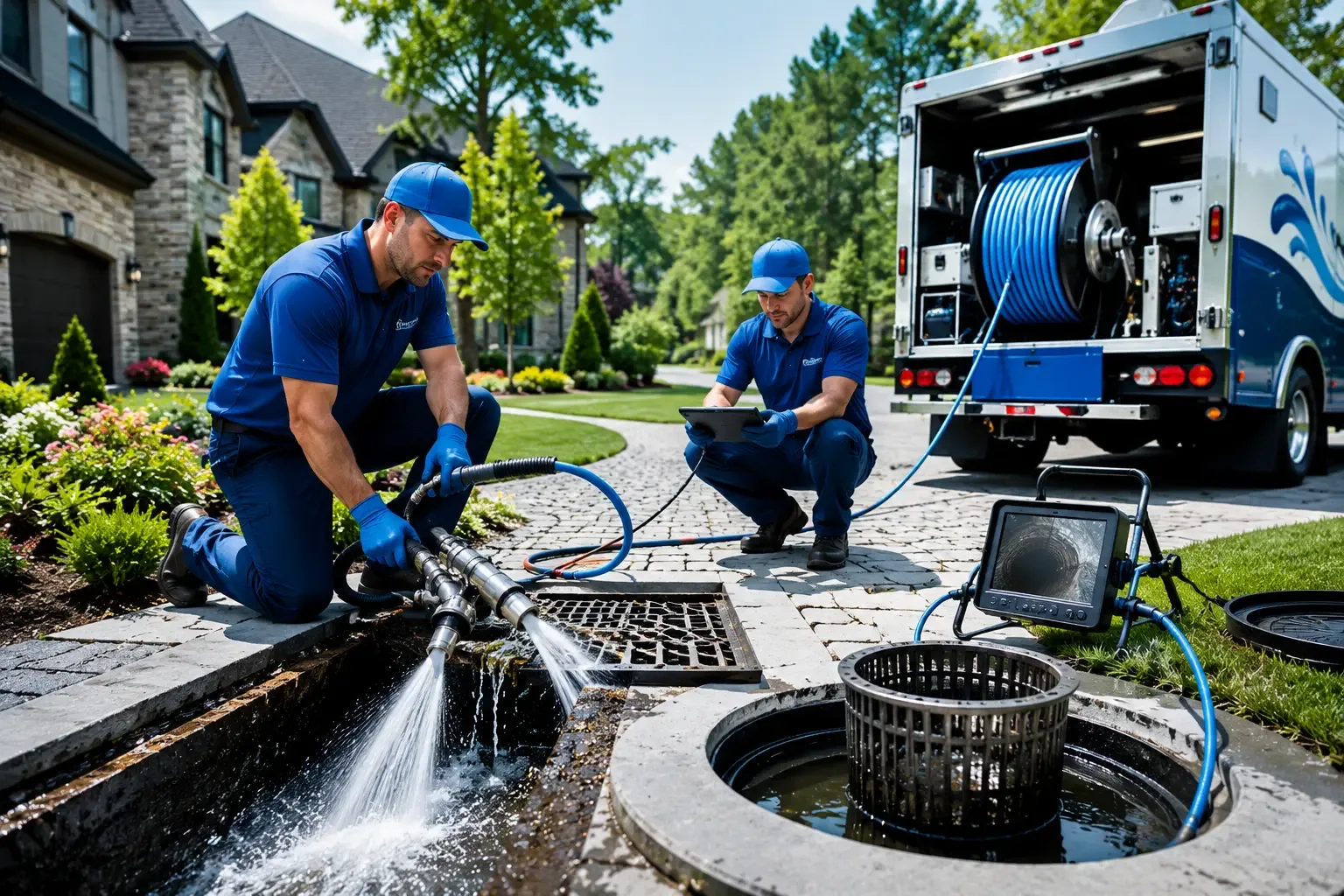 Local outdoor drain cleaning professionals in Avery, ID